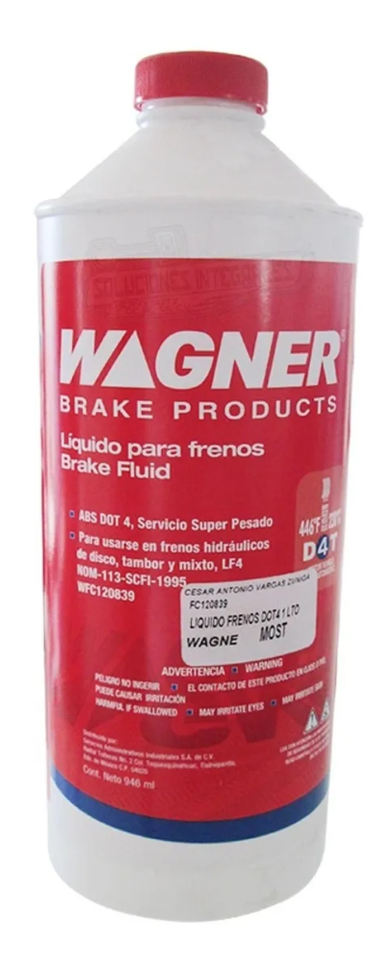 Liquido De Frenos Wagner Dot 4 1 Litro Diesel – AUTOMOTRIZ AJIGSA